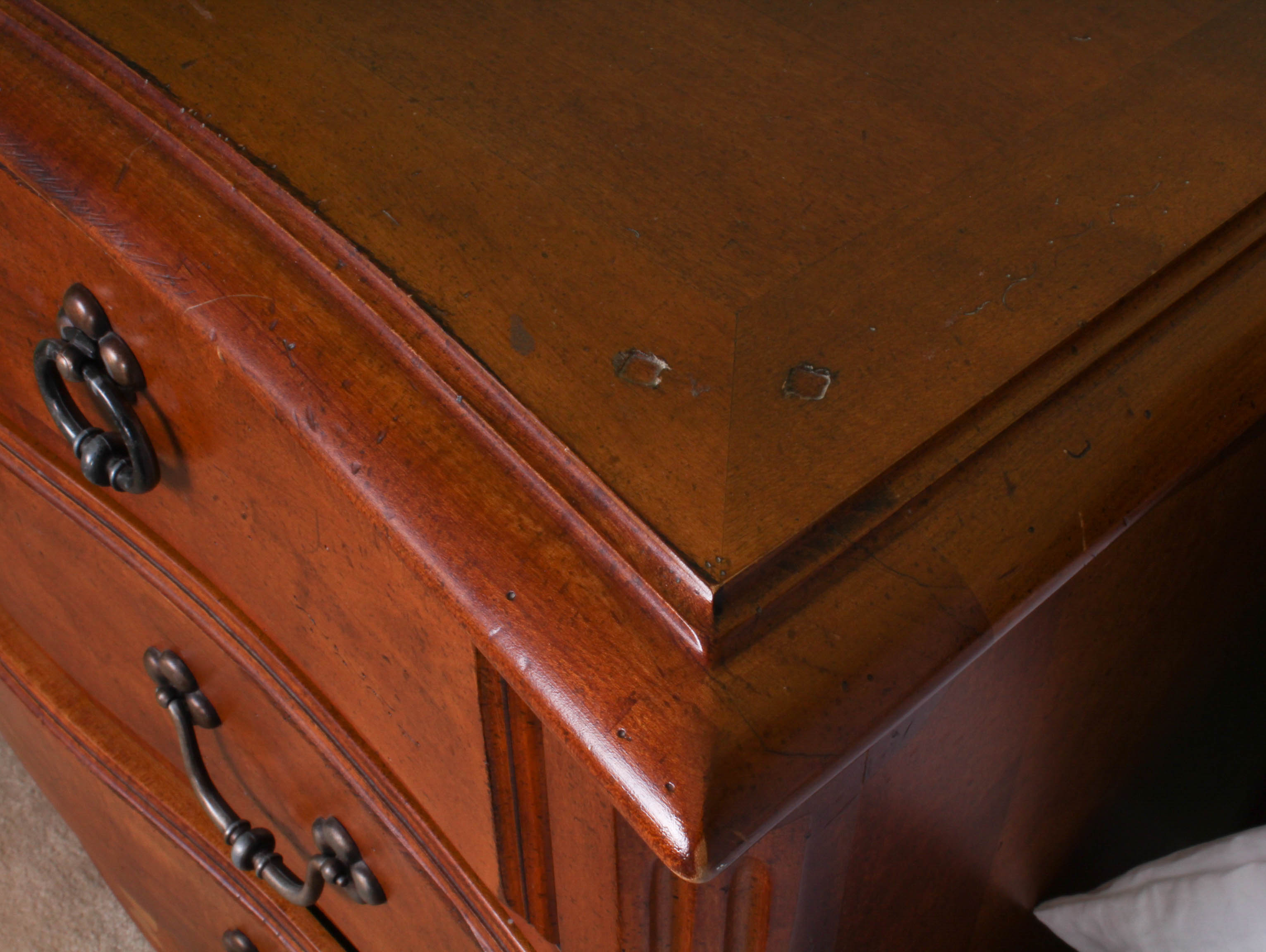 Vintage National Mt. Airy Mahogany Dresser