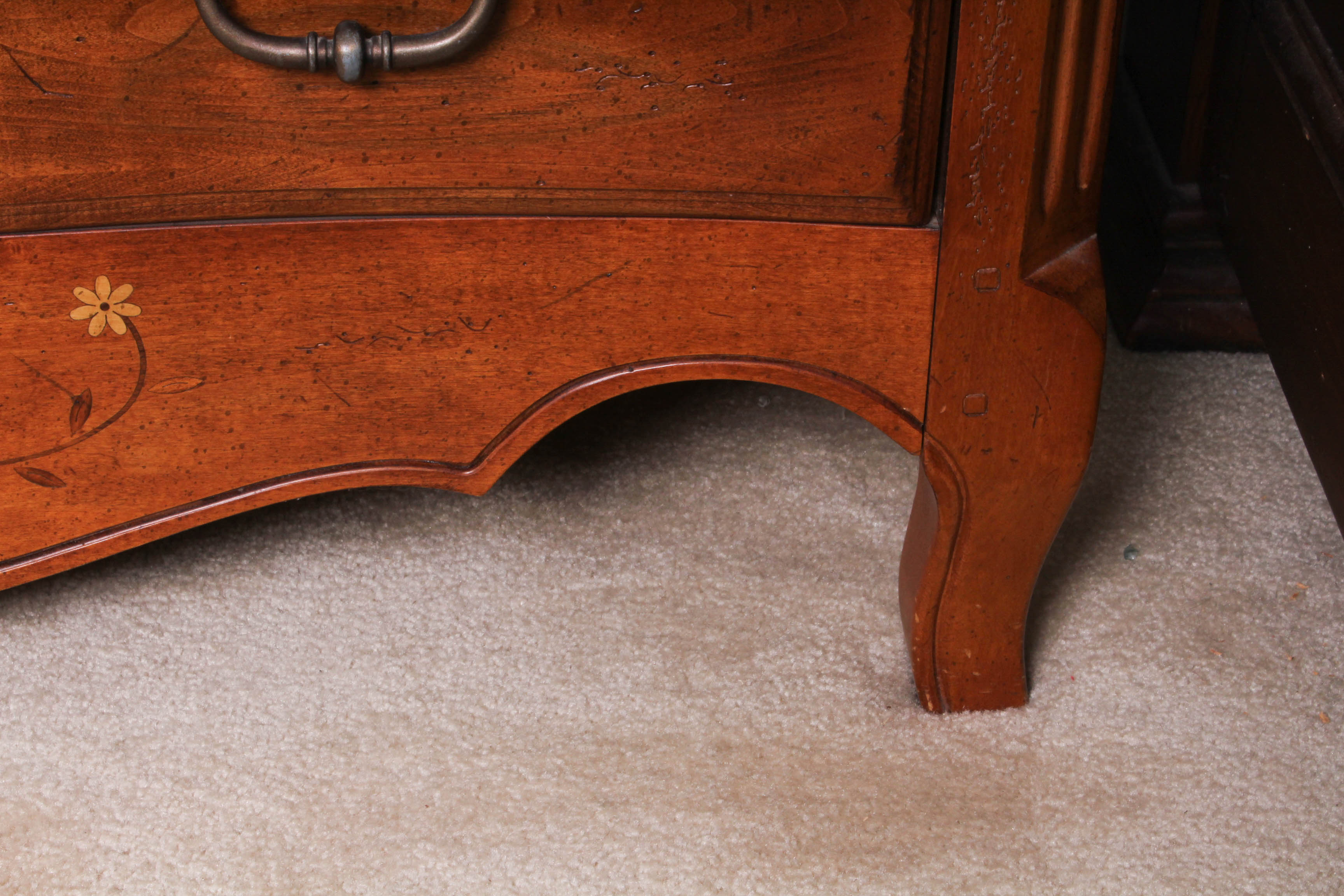 Vintage National Mt. Airy Mahogany Dresser