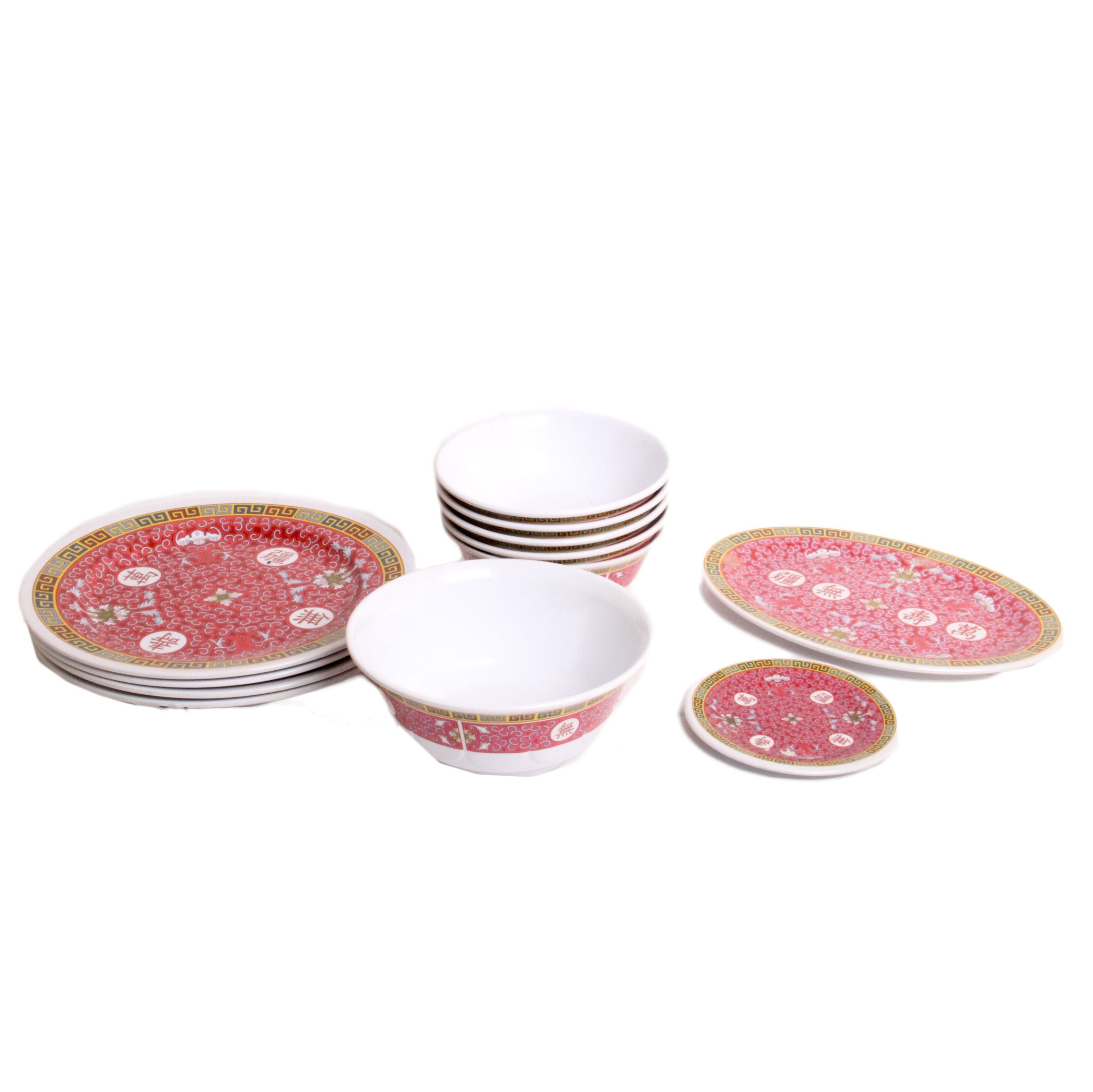 Set of Tai-Hong Melamine Ware