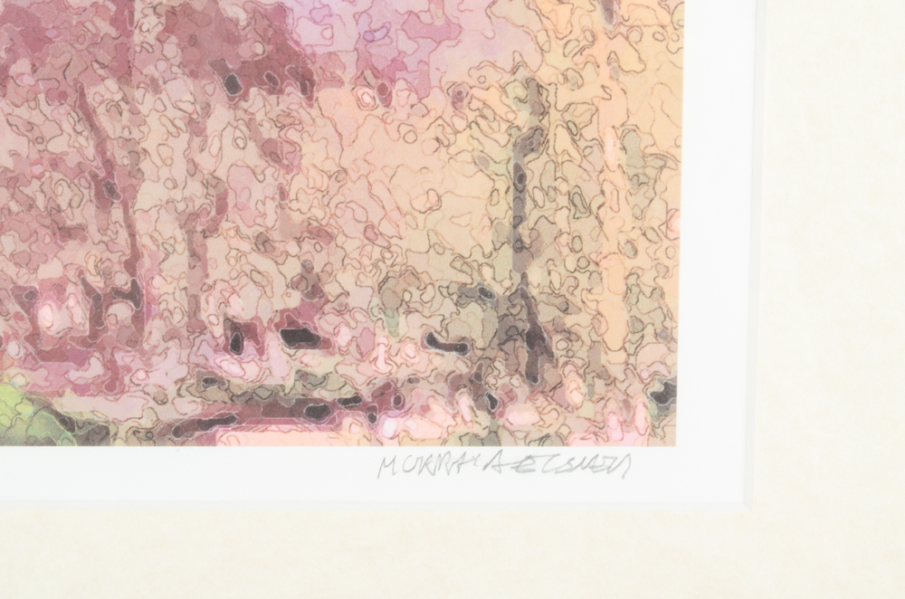 Signed Monotype Print "Jerusalem"