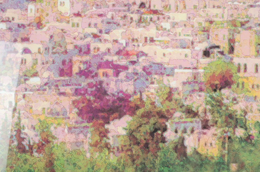 Signed Monotype Print "Jerusalem"