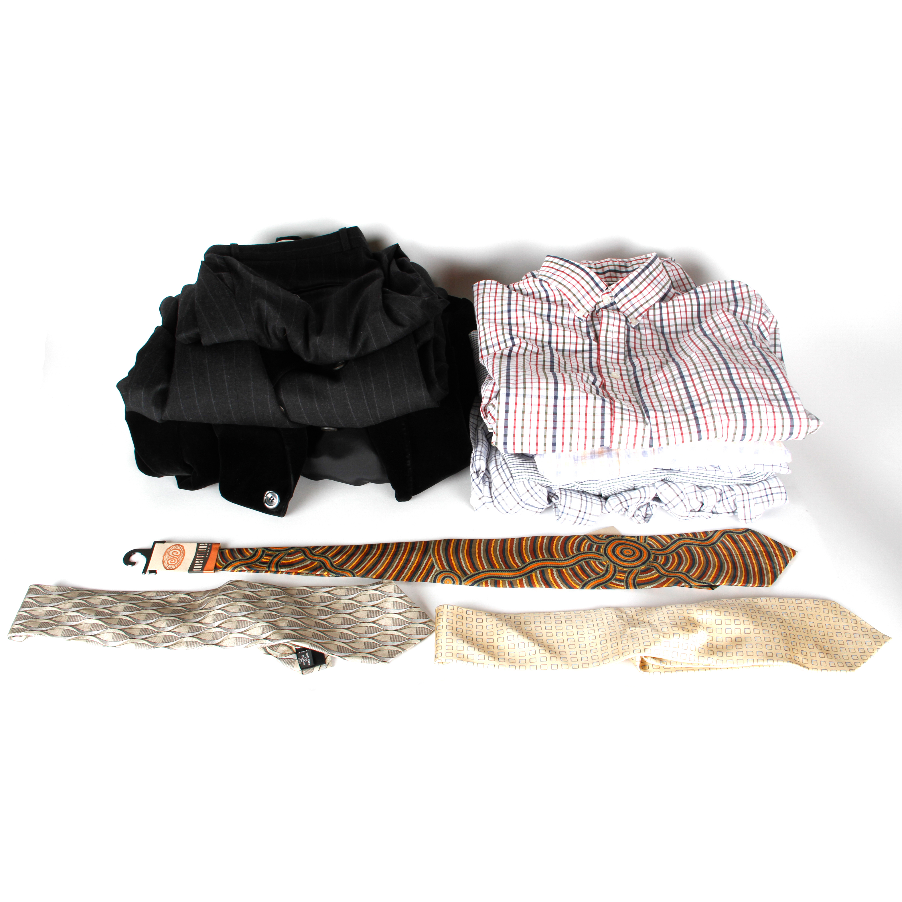 Assortment of Men's Formal Wear Including Ralph Lauren