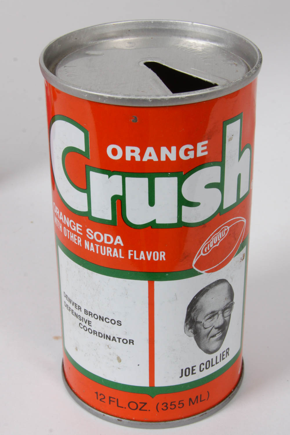 Collection of Vintage Denver Broncos Crush Soda Cans