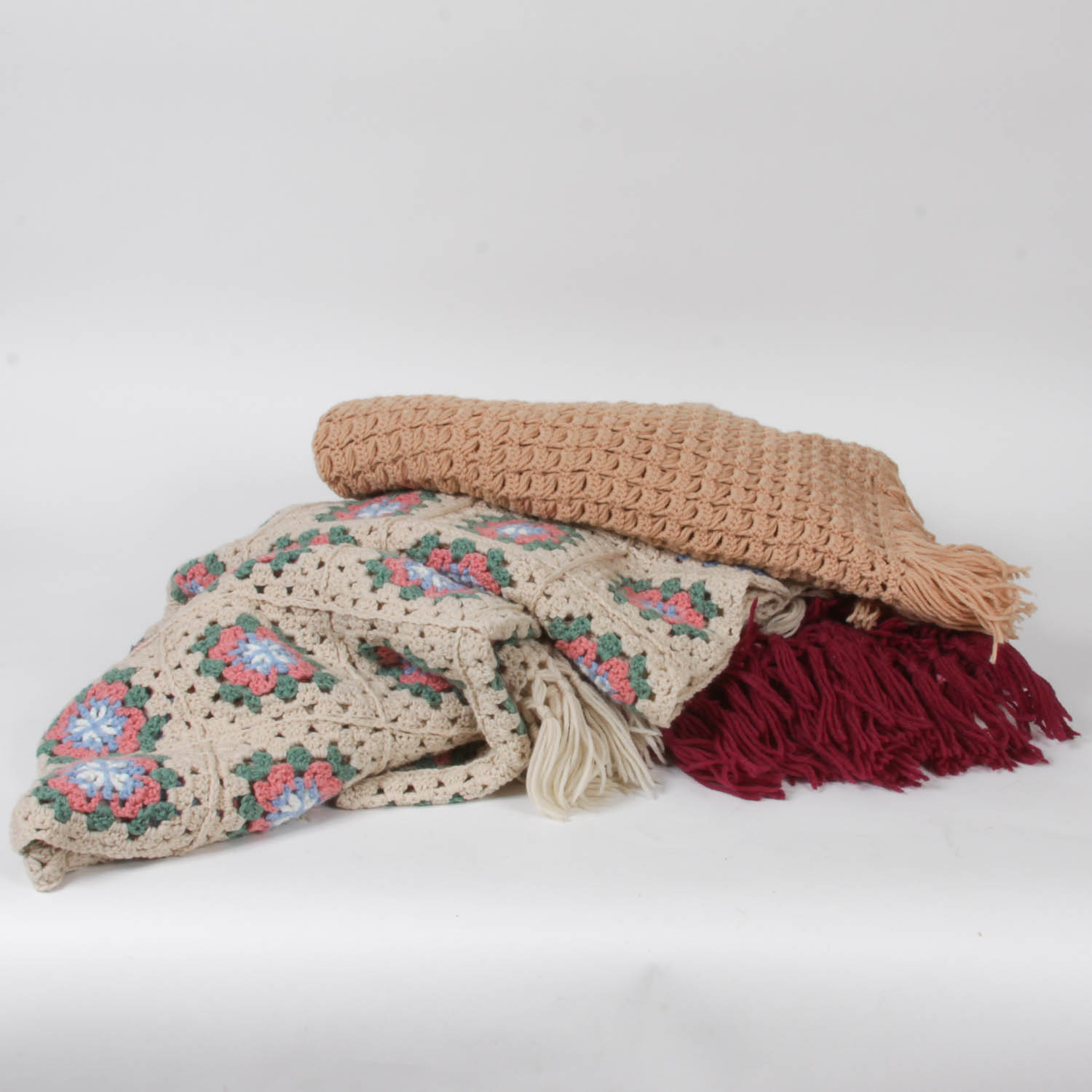 Collection of Hand Made Afghans