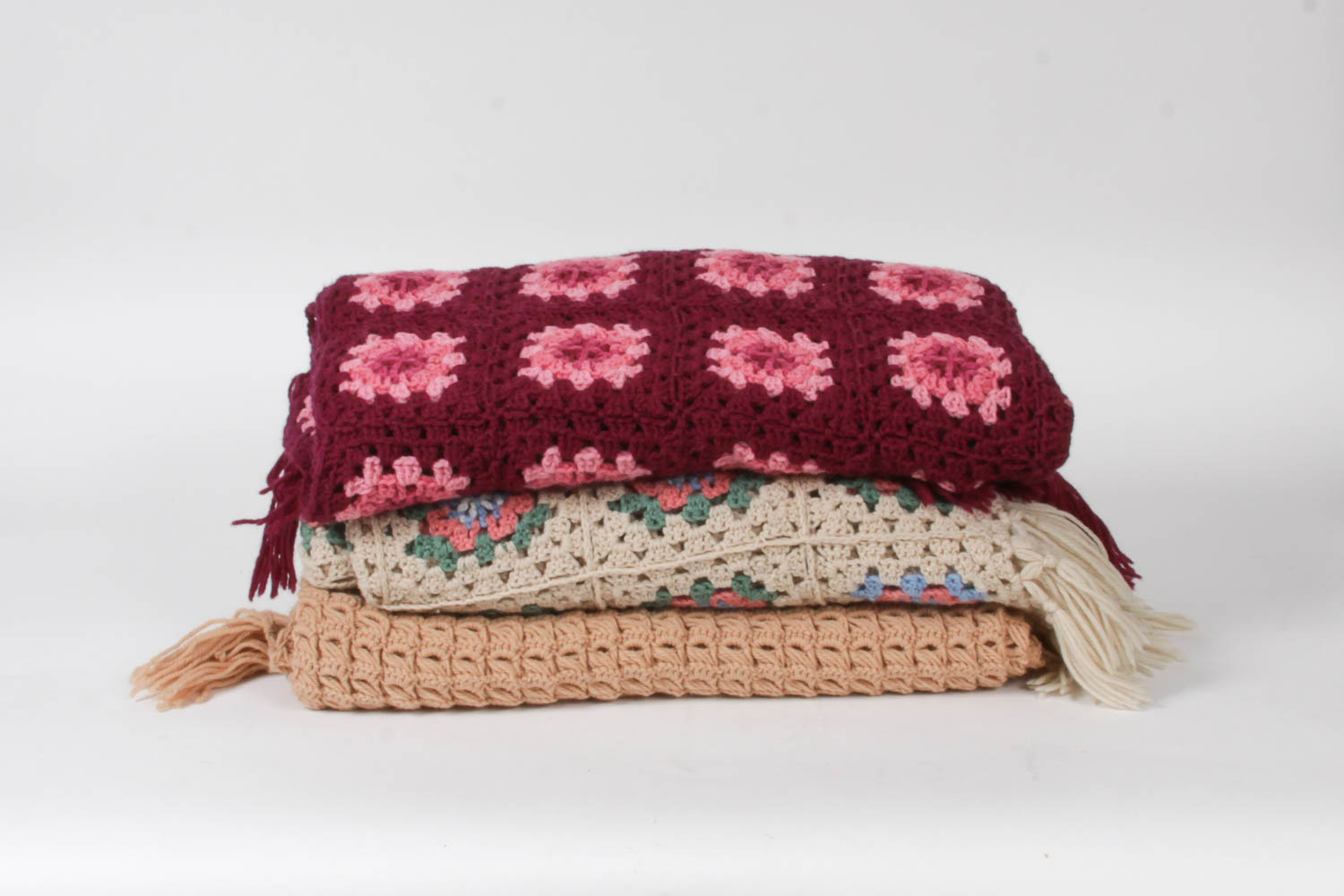 Collection of Hand Made Afghans