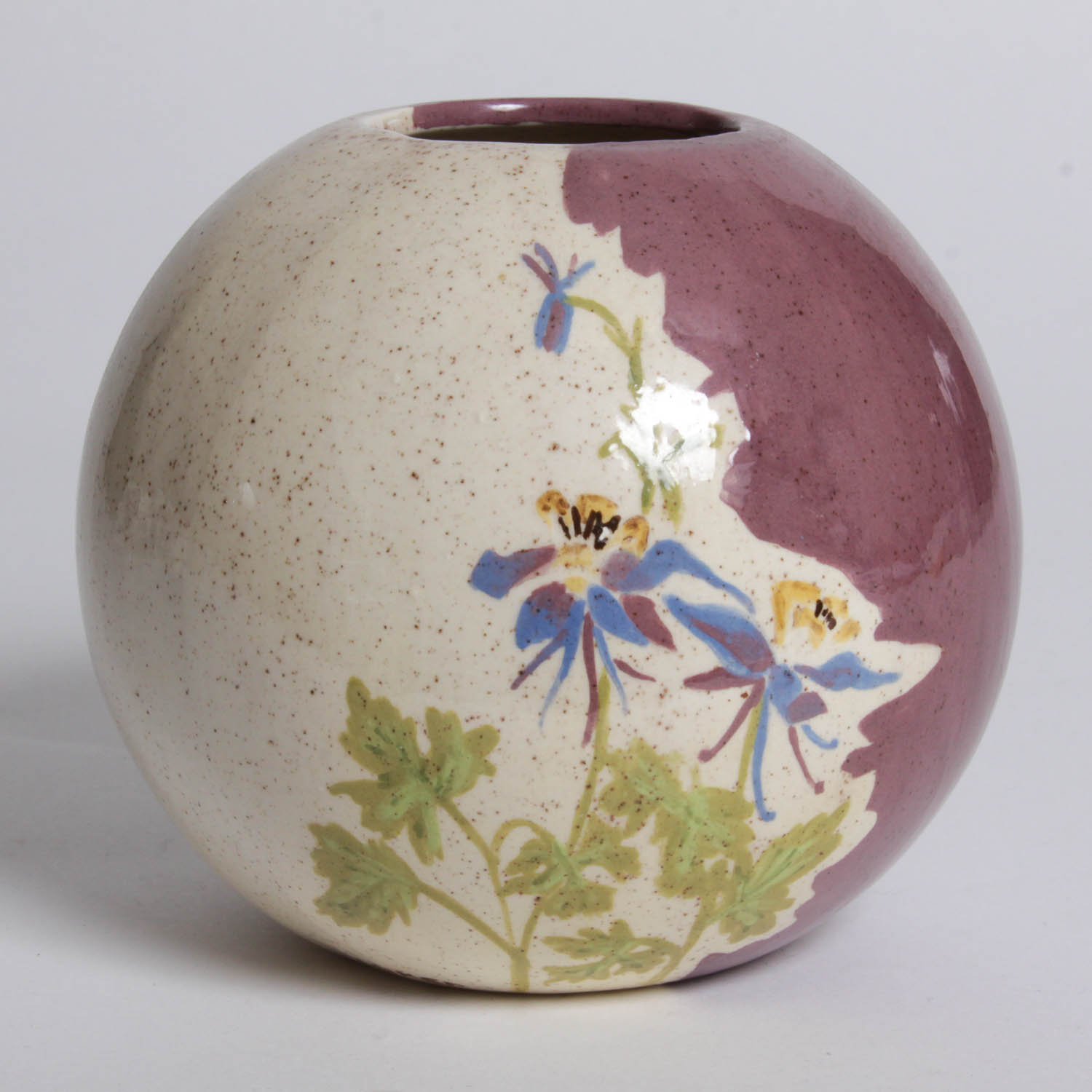 Signed Hand Painted Vase