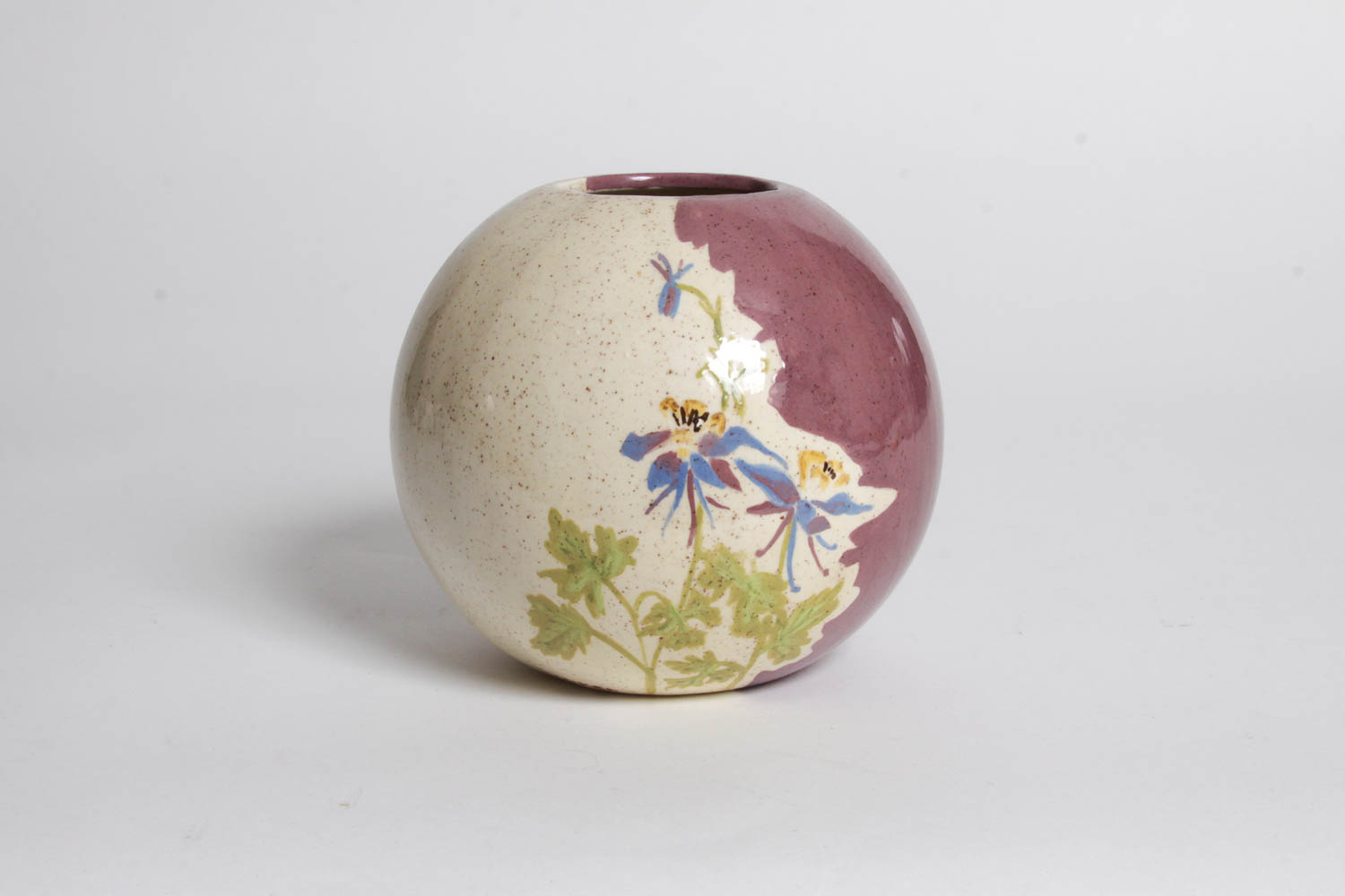 Signed Hand Painted Vase