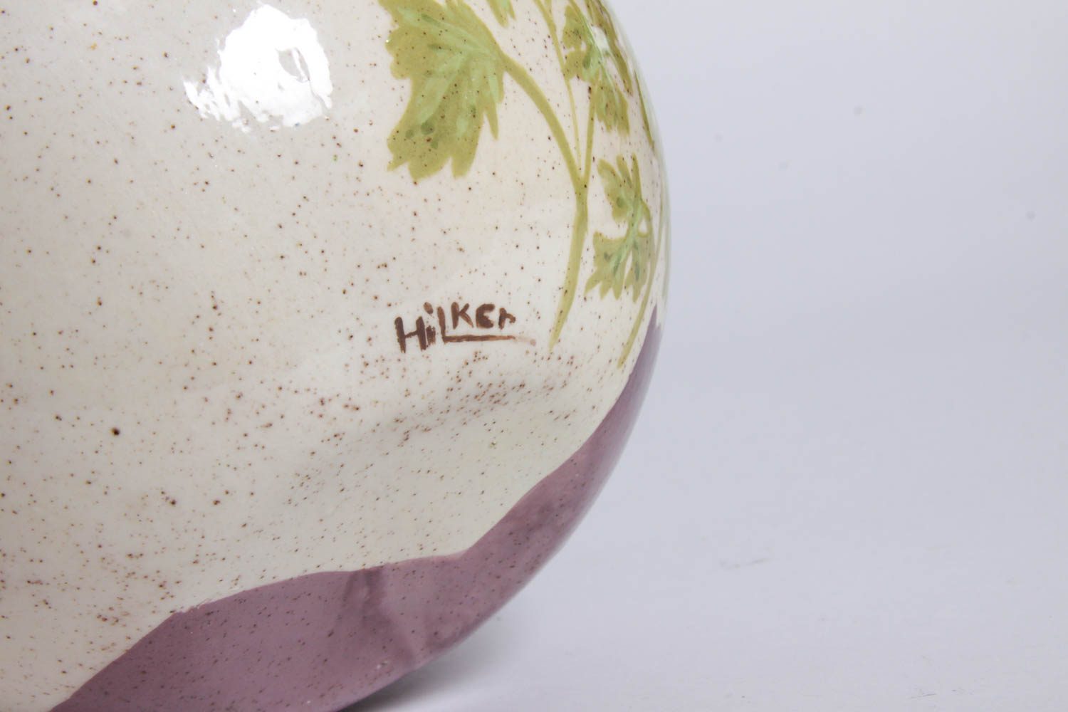 Signed Hand Painted Vase