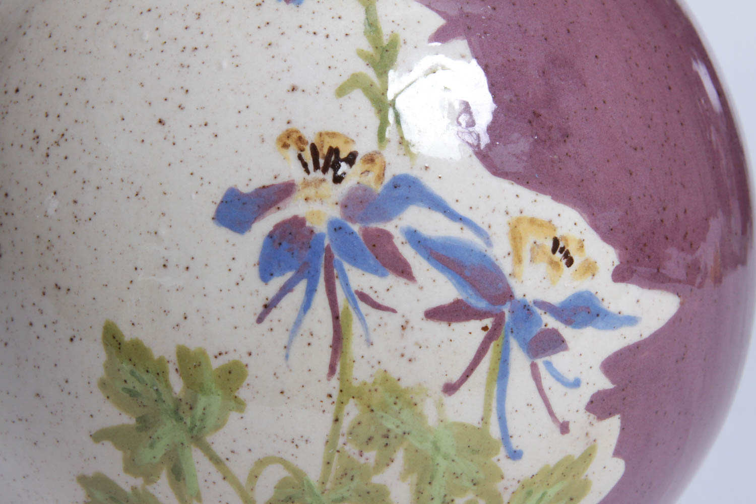 Signed Hand Painted Vase