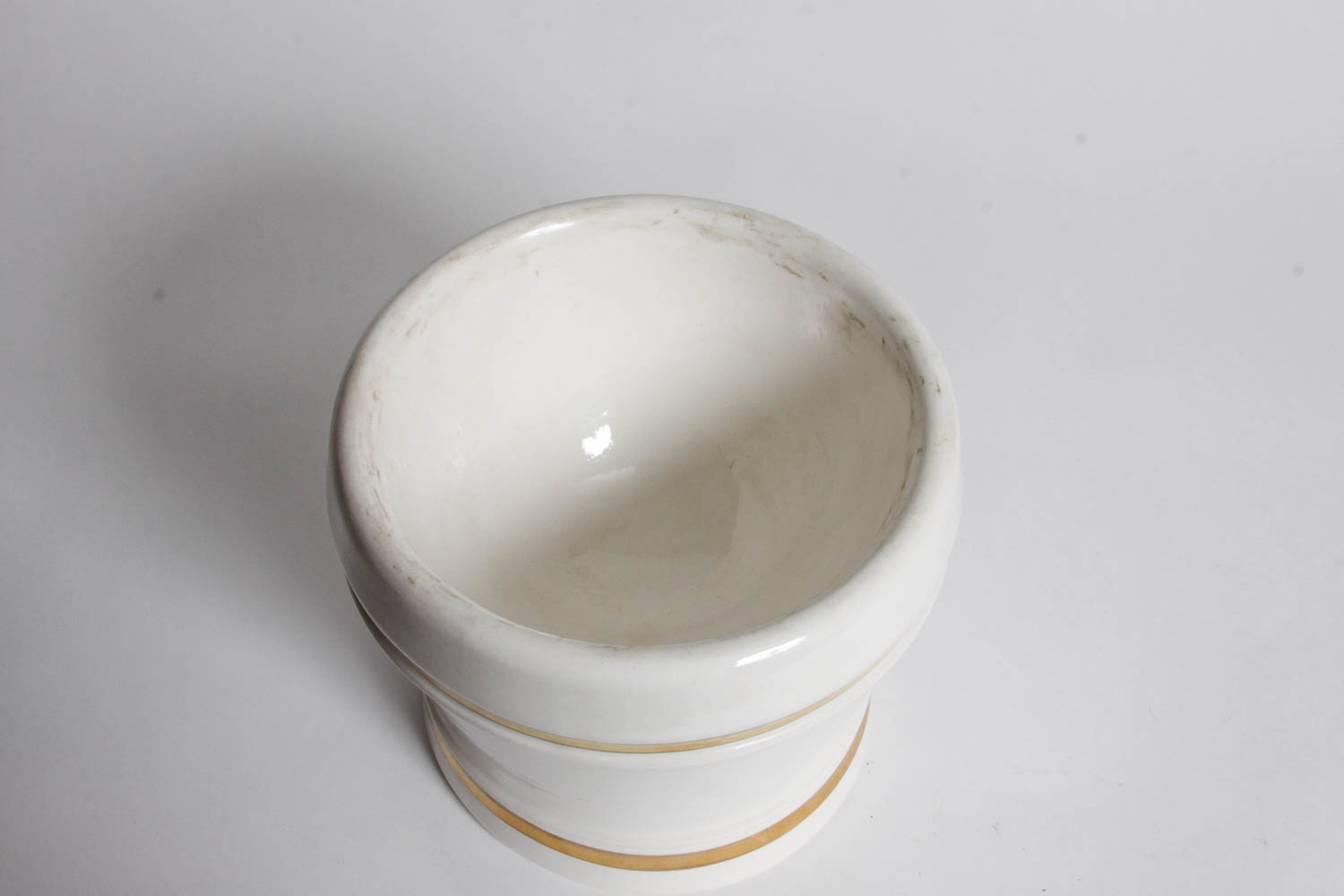 Pair of Ceramic Mortar and Pestles