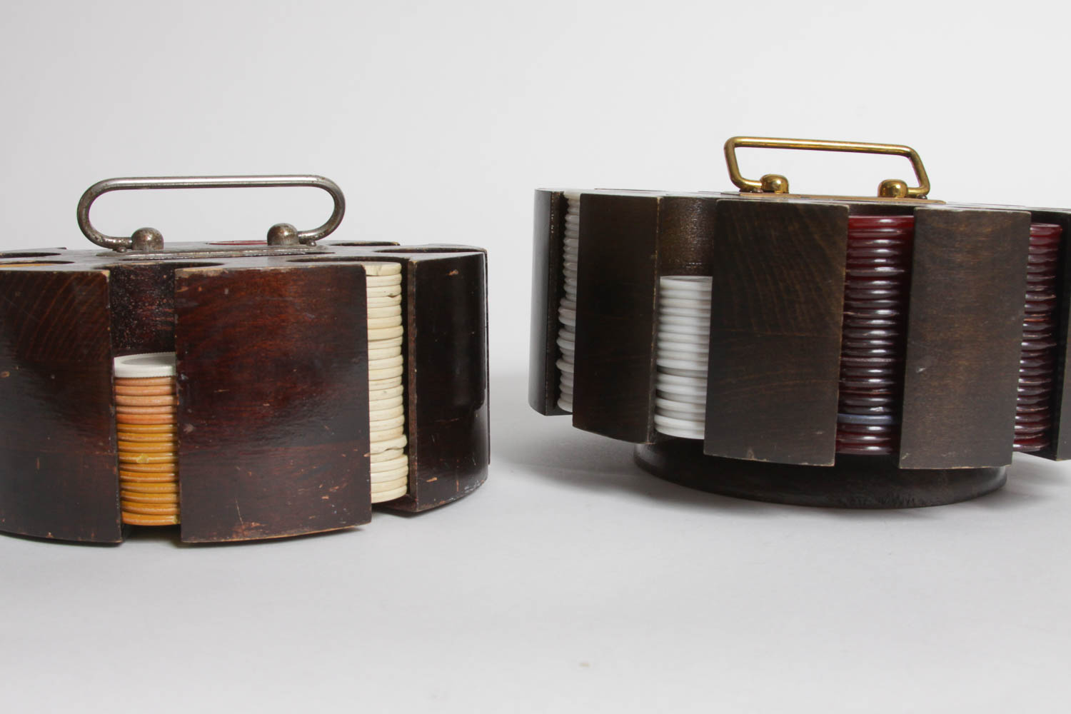 Pair of Vintage Poker Sets