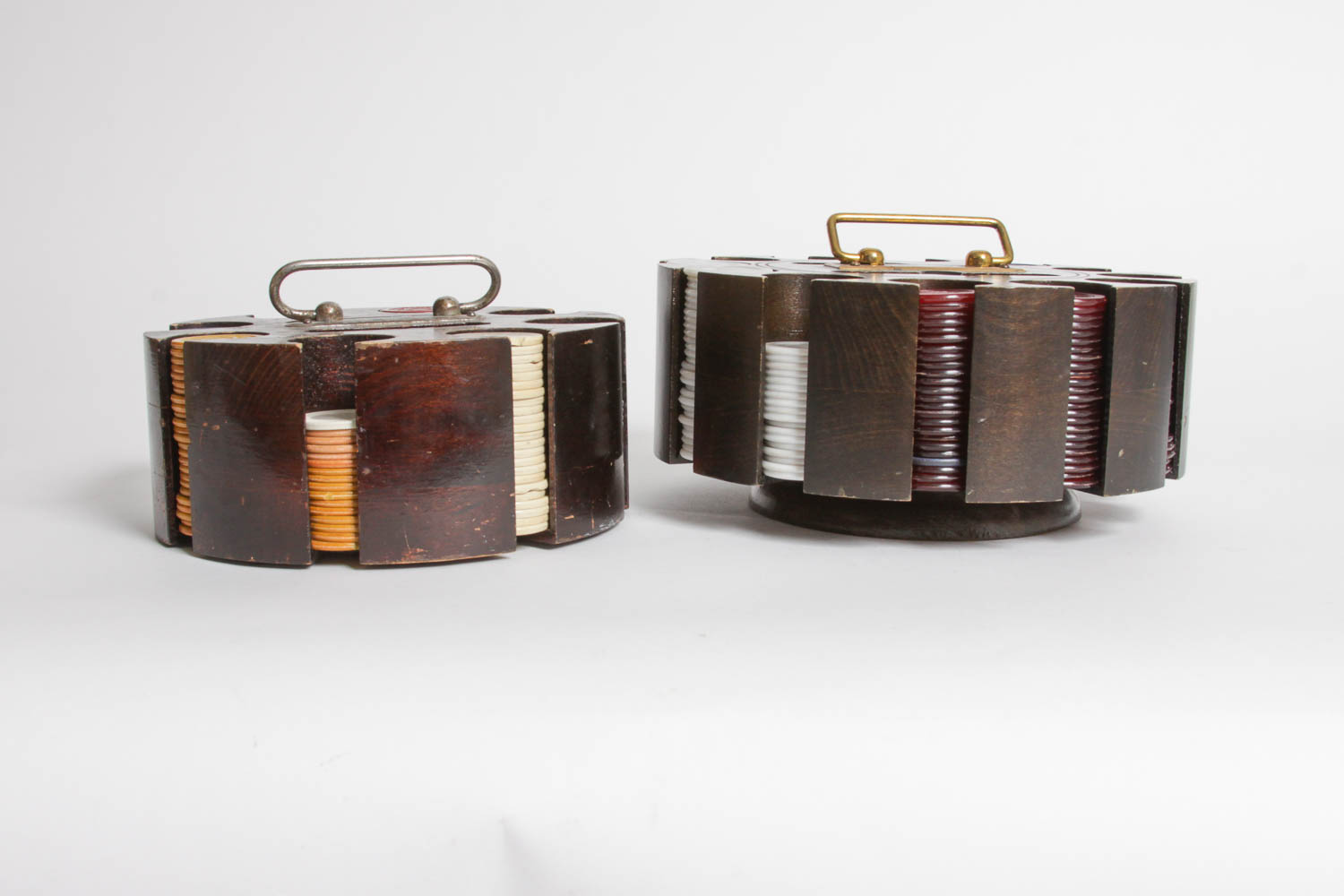 Pair of Vintage Poker Sets