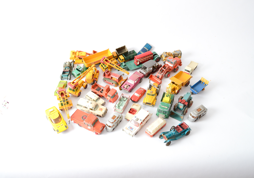 Vintage Lesney Matchbox Die Cast Vehicle Collection