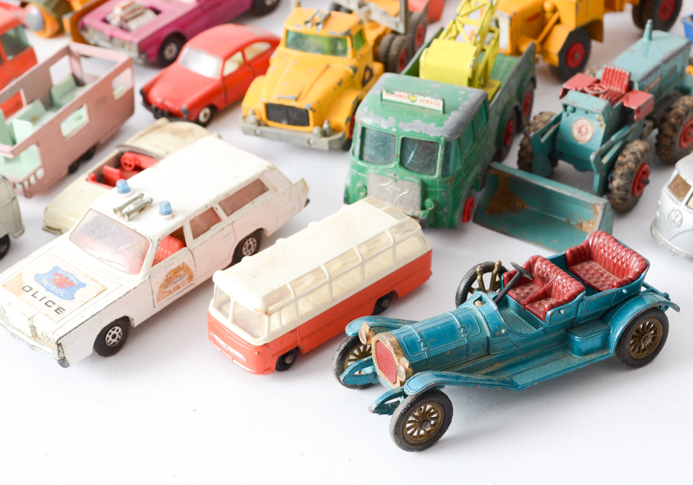 Vintage Lesney Matchbox Die Cast Vehicle Collection