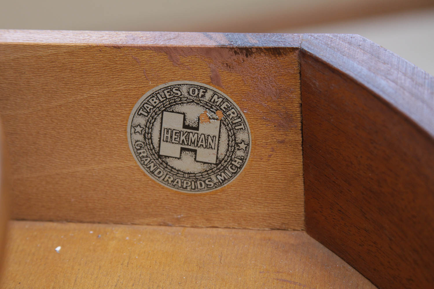 Duncan Phyfe Style Mahogany Drum Table