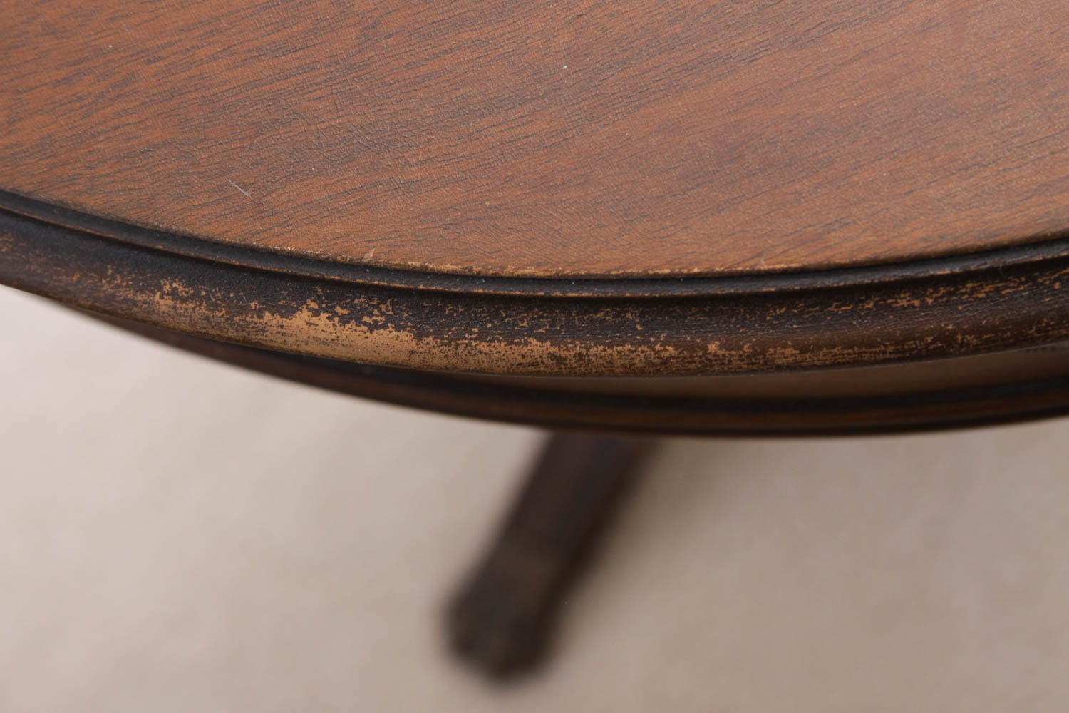 Duncan Phyfe Style Mahogany Drum Table