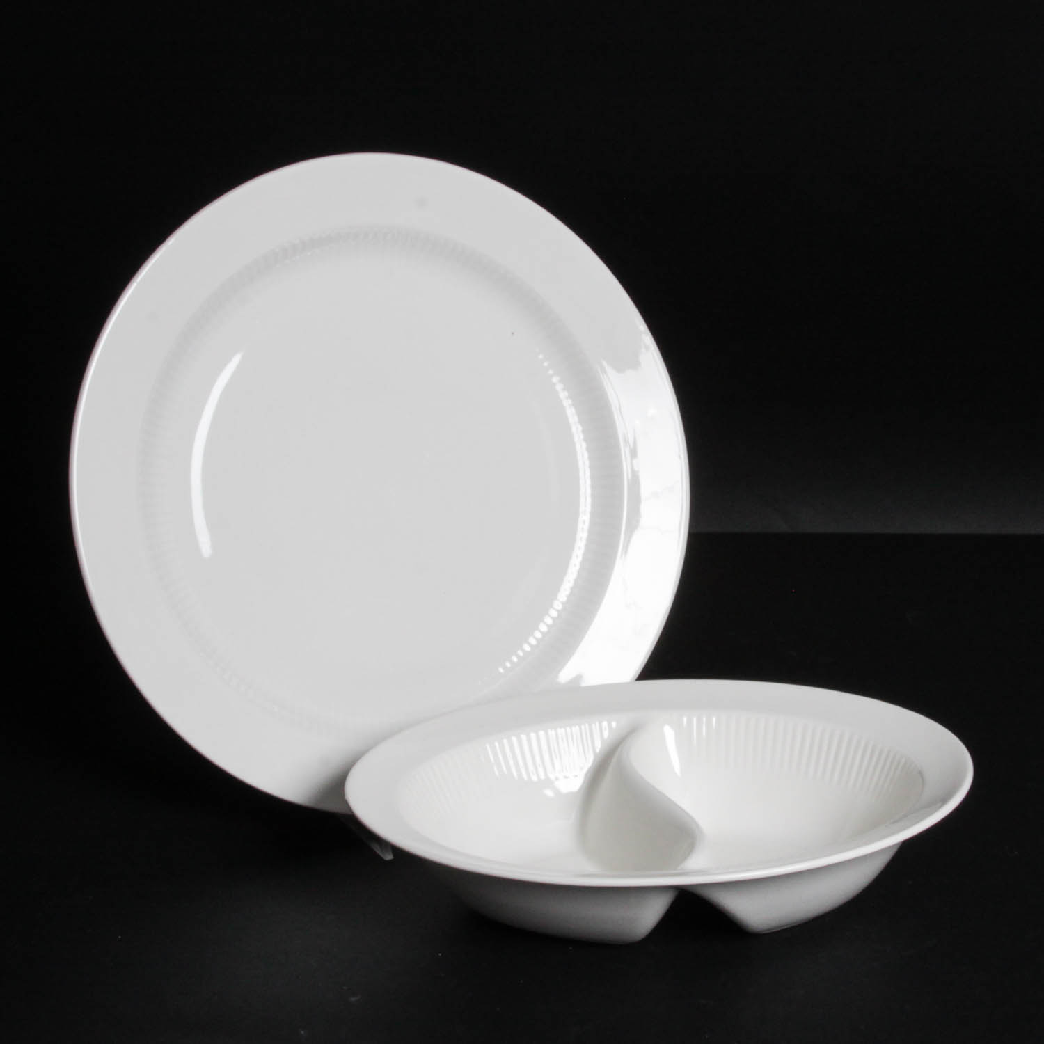 Pair of Amcrest Ironstone Dishes