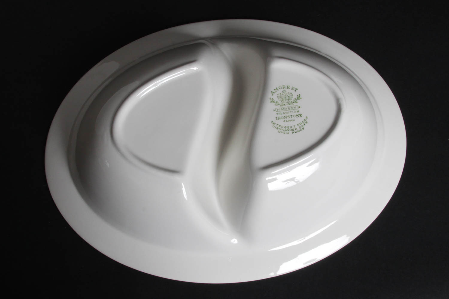 Pair of Amcrest Ironstone Dishes