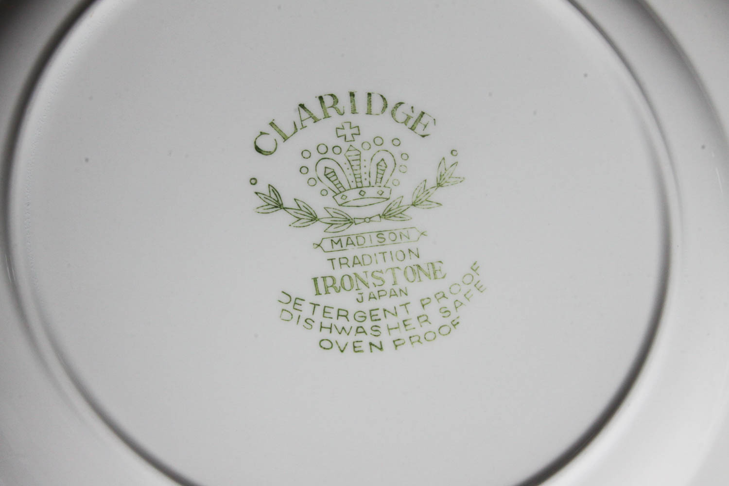 Pair of Amcrest Ironstone Dishes