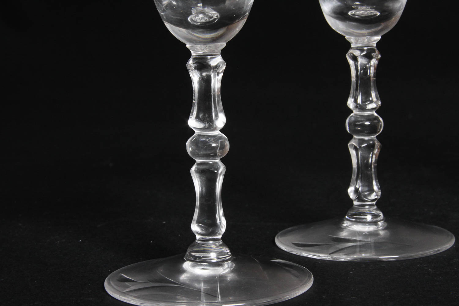 Collection of Engraved Drinking Glasses