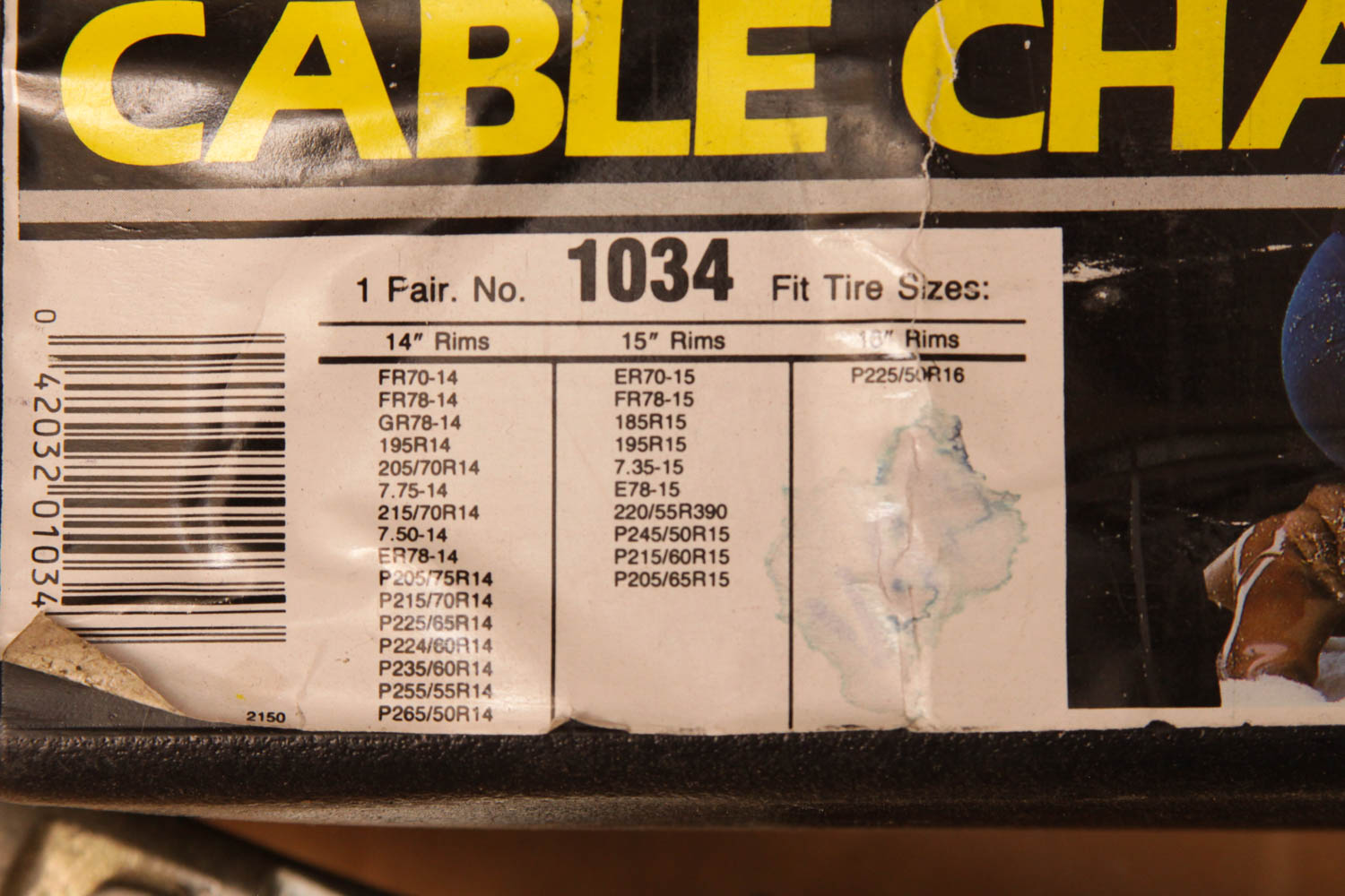 Snow Tire Chains and Tightener