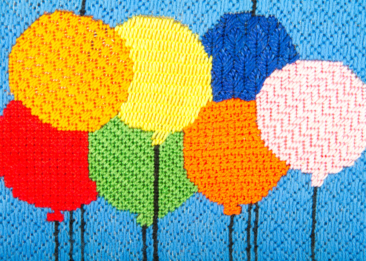 Vintage 1970’s Collection of Framed Needlepoints