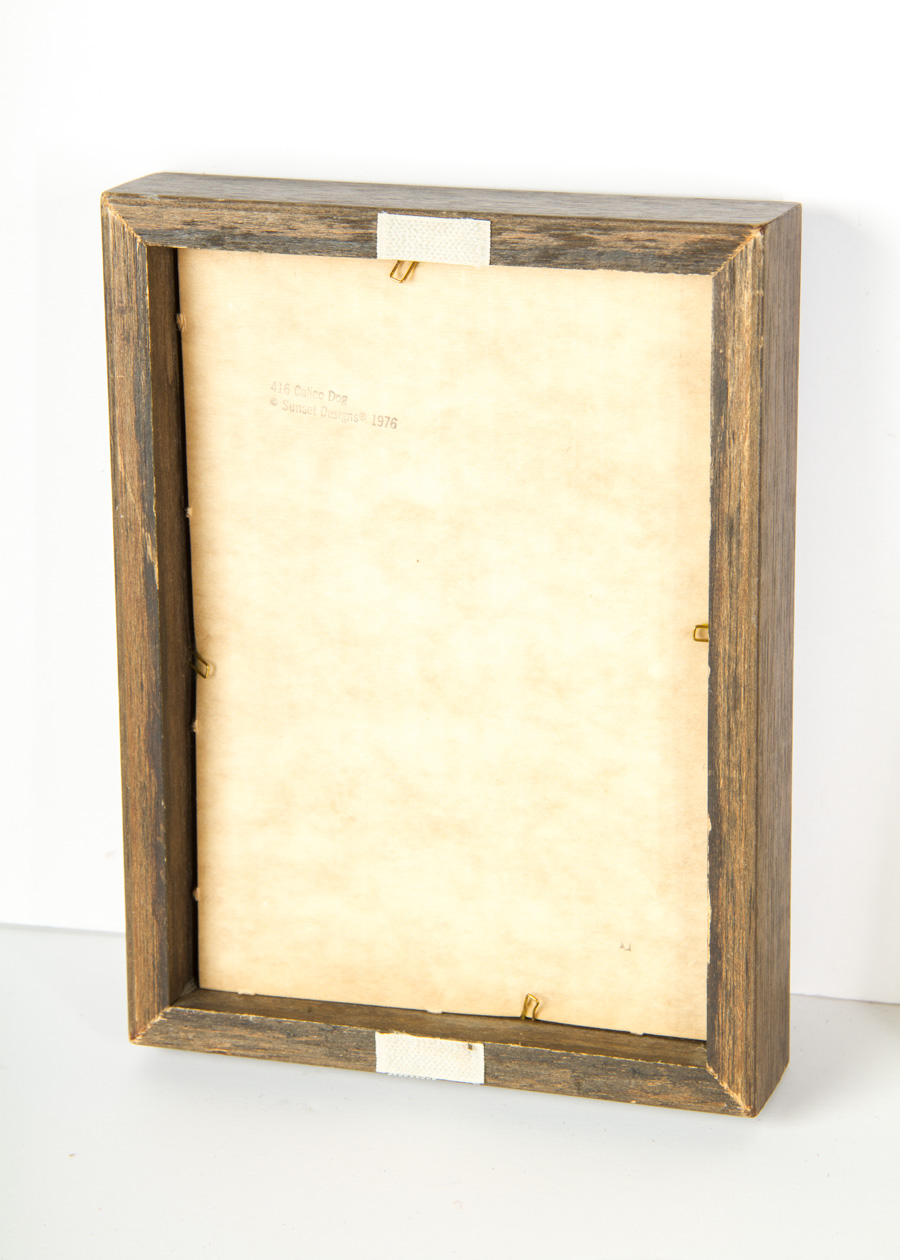 Vintage 1970’s Collection of Framed Needlepoints