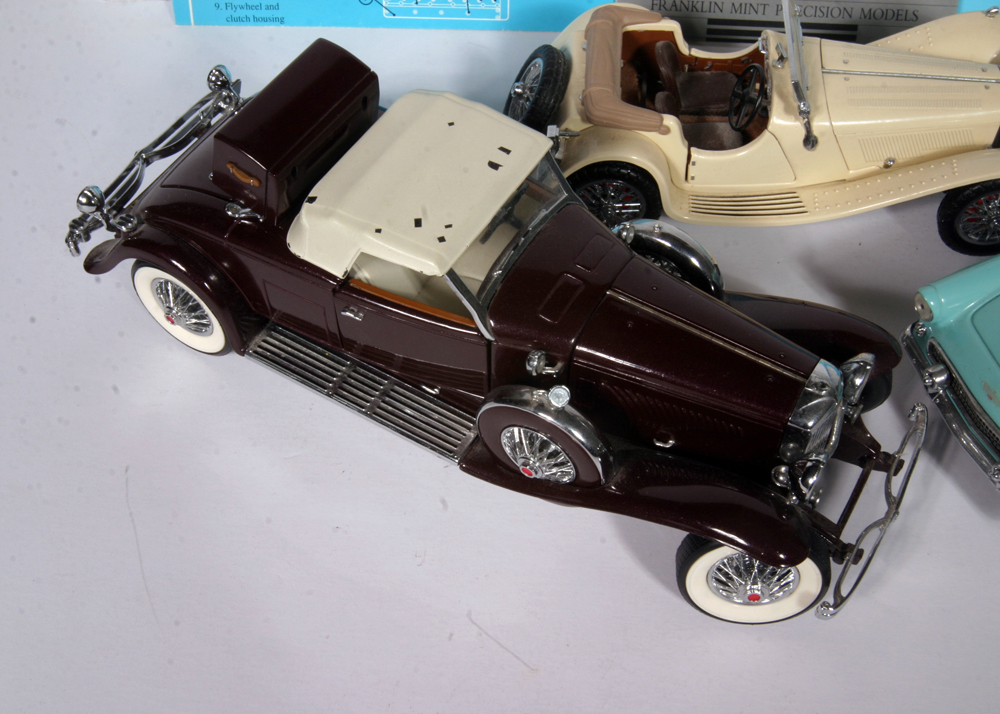Franklin Mint Die-Cast Model Cars