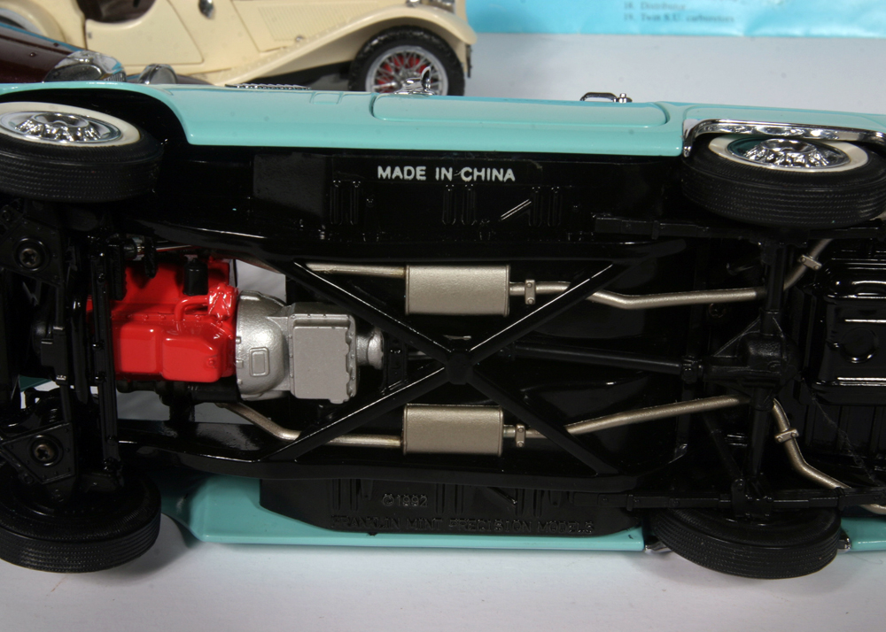 Franklin Mint Die-Cast Model Cars