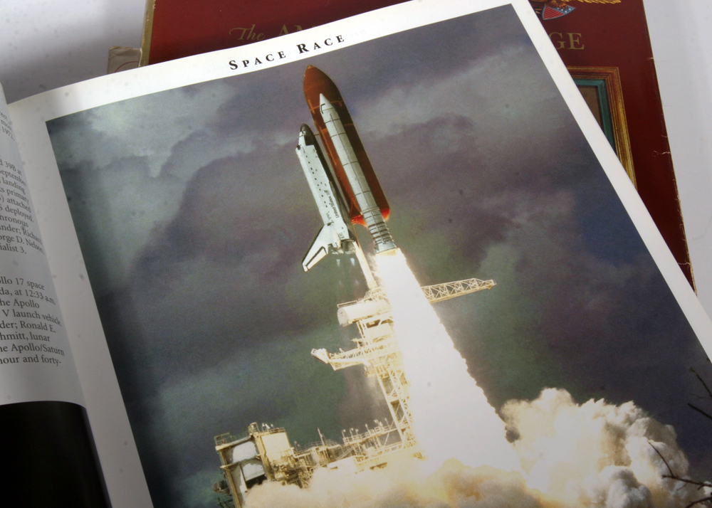 History Books and Flail Bookends