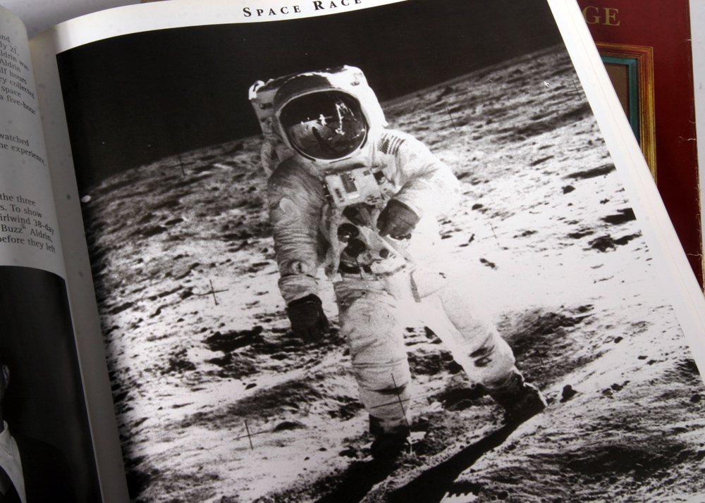 History Books and Flail Bookends