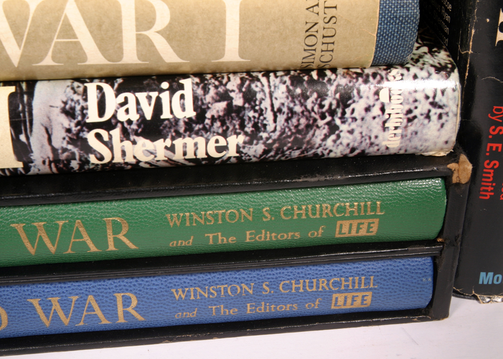 Collection of WWI and WWII Hardcover Books