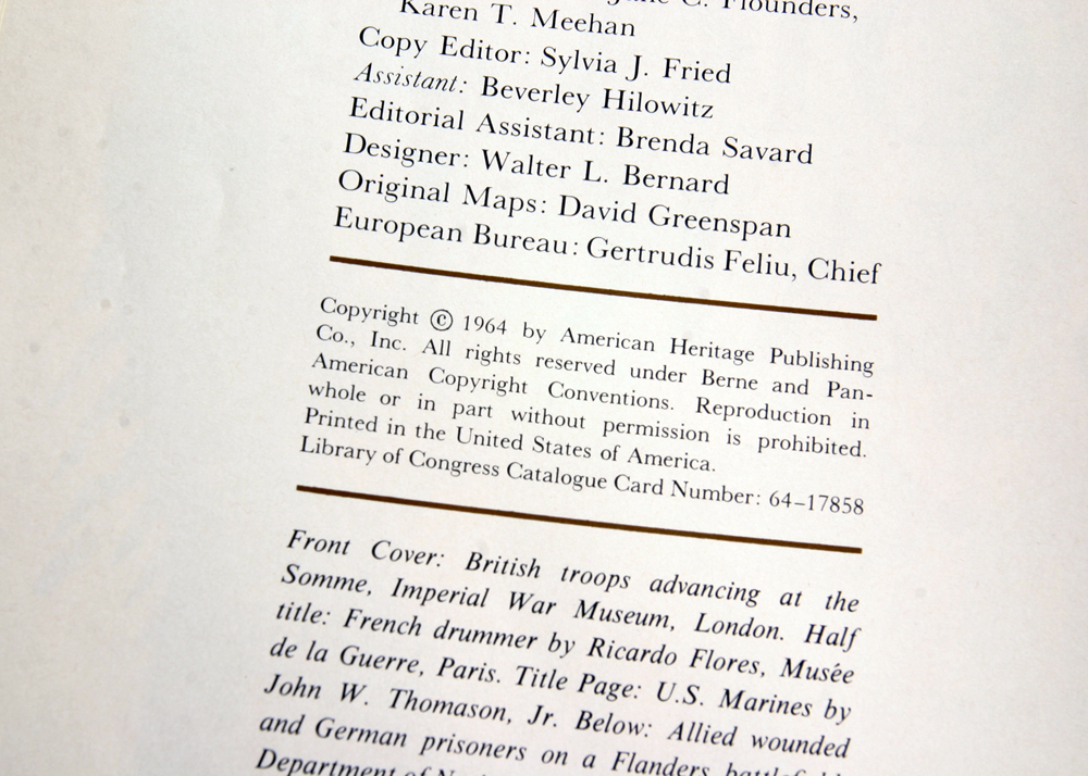 Collection of WWI and WWII Hardcover Books