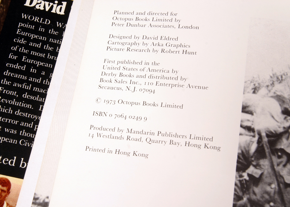 Collection of WWI and WWII Hardcover Books