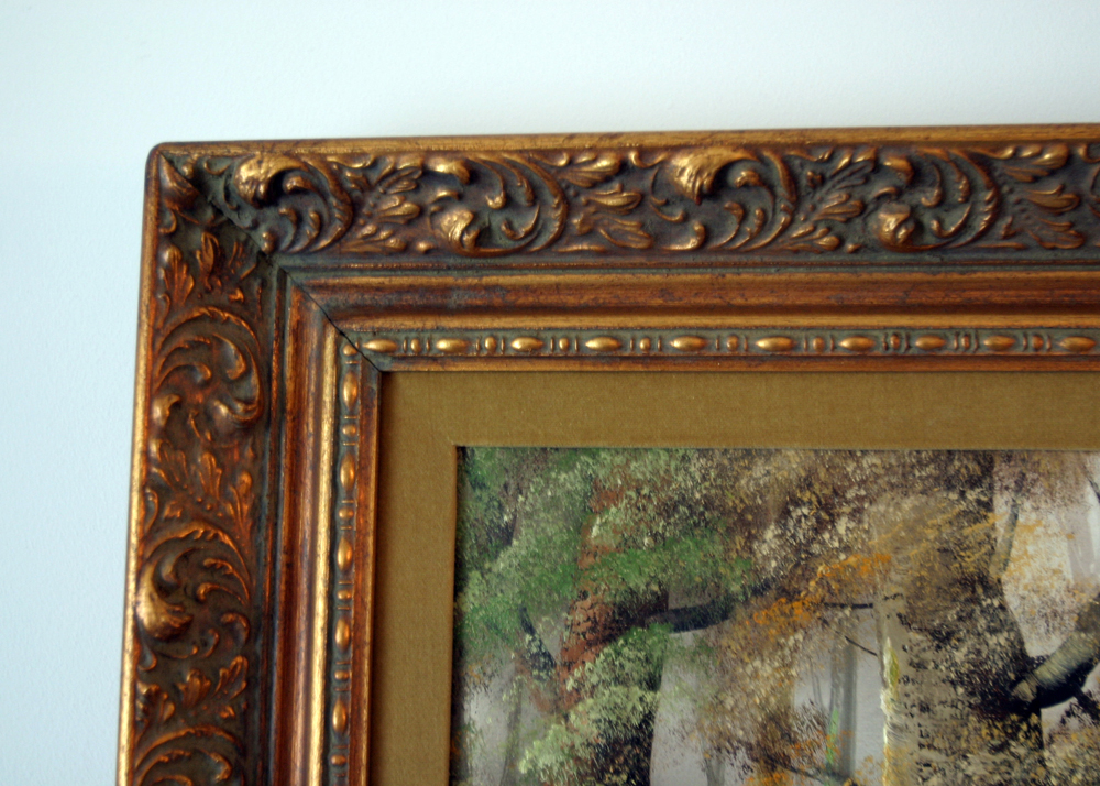 Original Forest Landscape Oil Painting