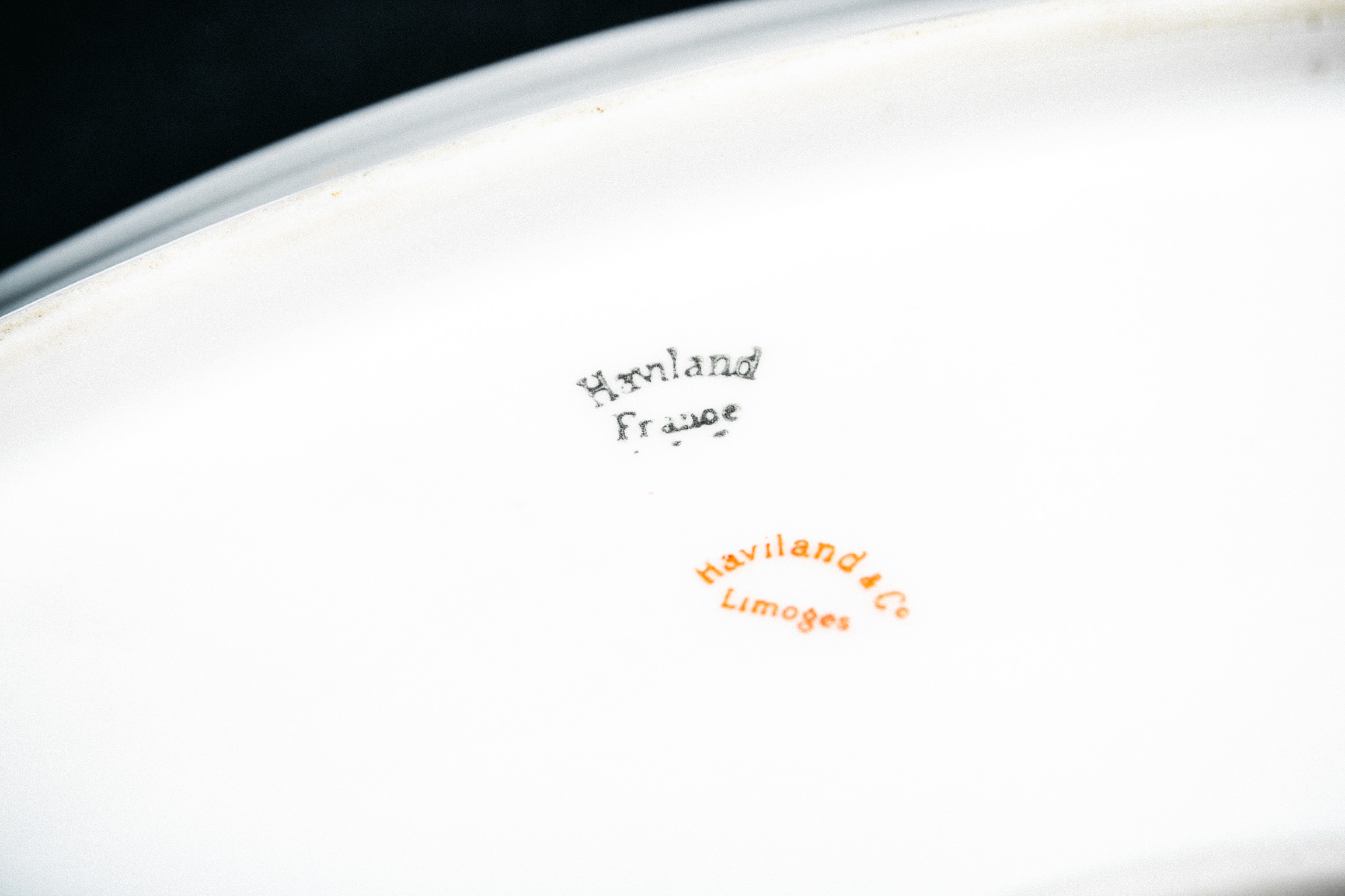 Grouping of Three Gold Limoges Serving Pieces