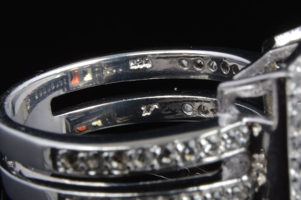 Robert Manse Sterling Silver, 18K Gold and Semi-Precious Gemstone Ring