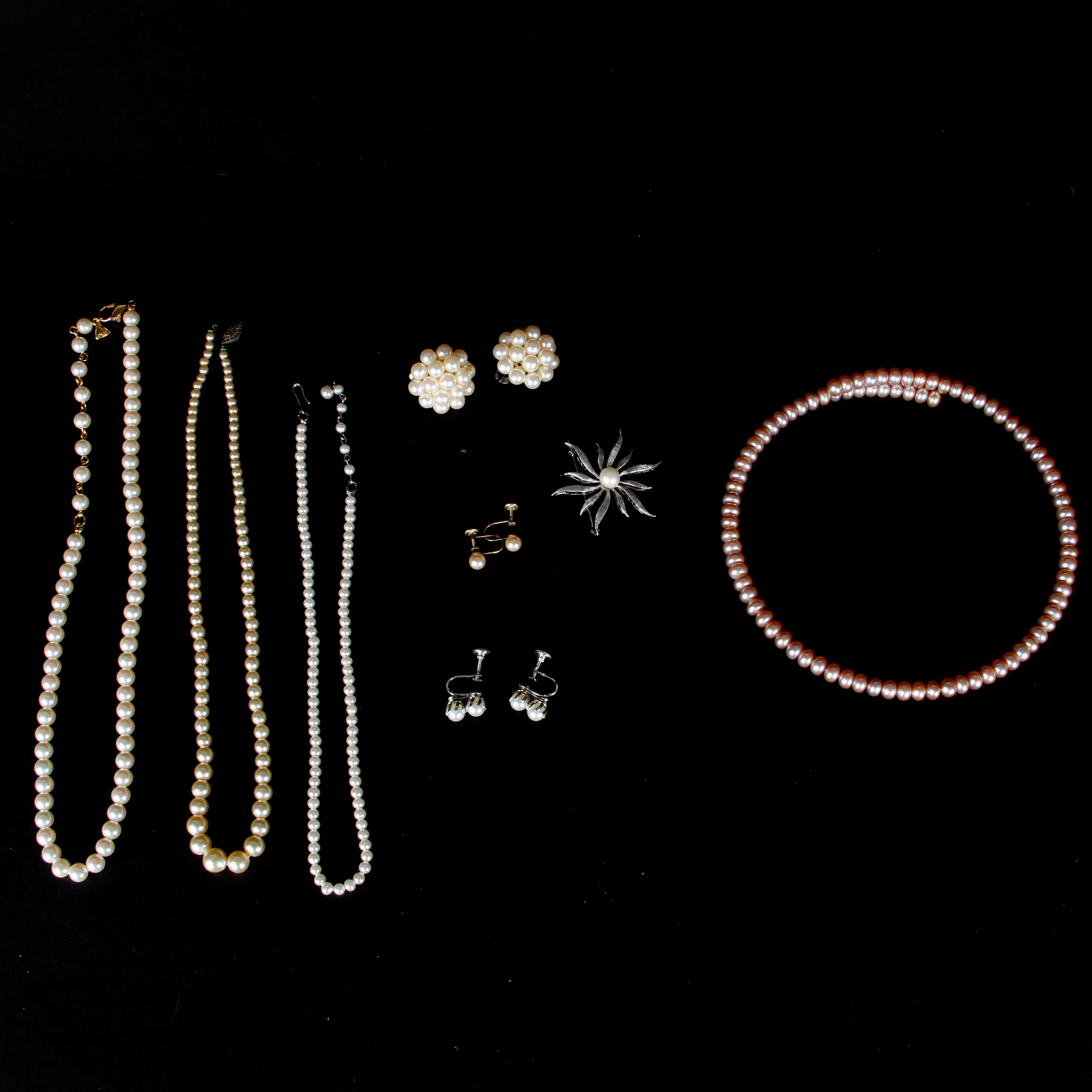 Collection of Pearl Jewelry