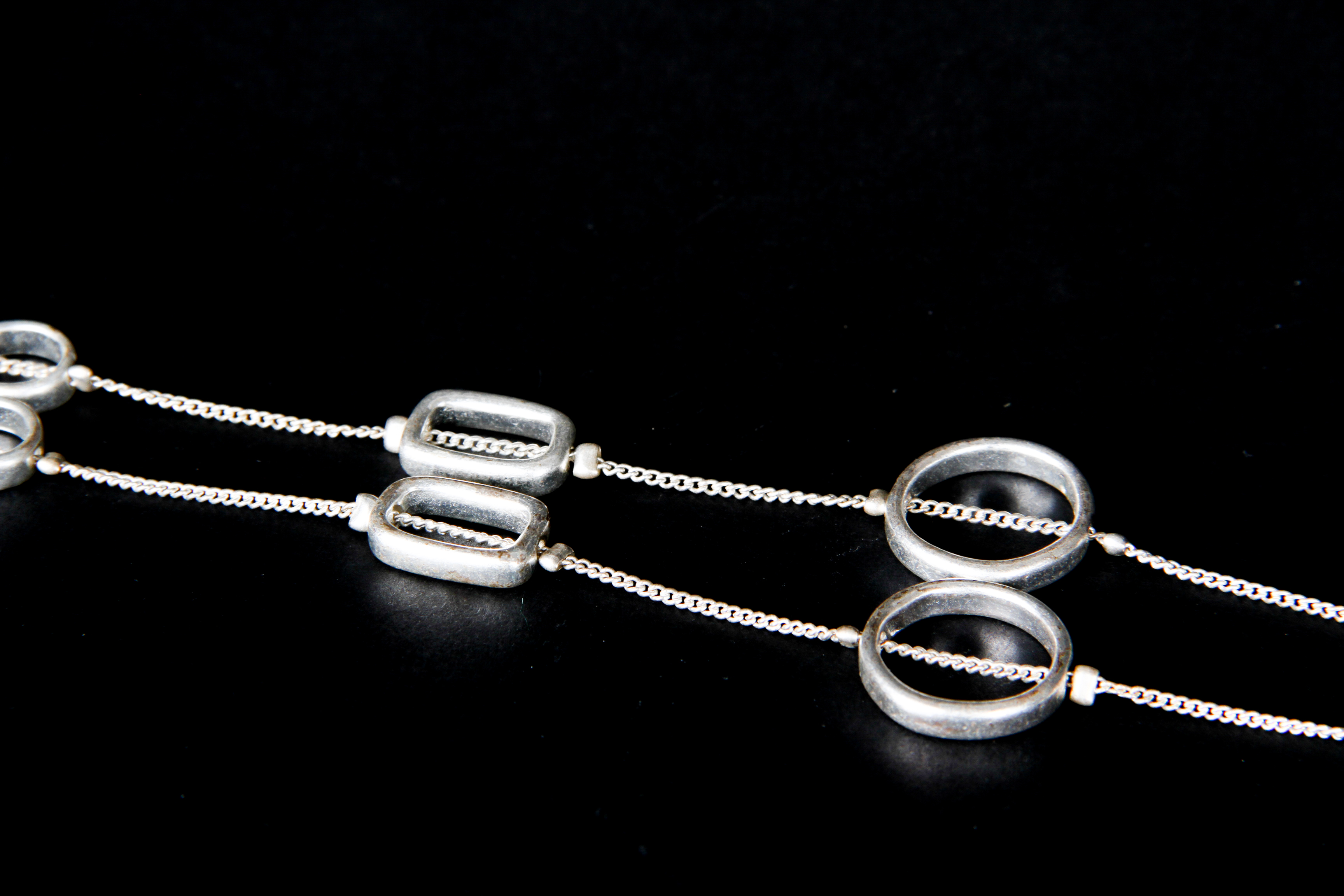 Collection of Silver-Toned Jewelry