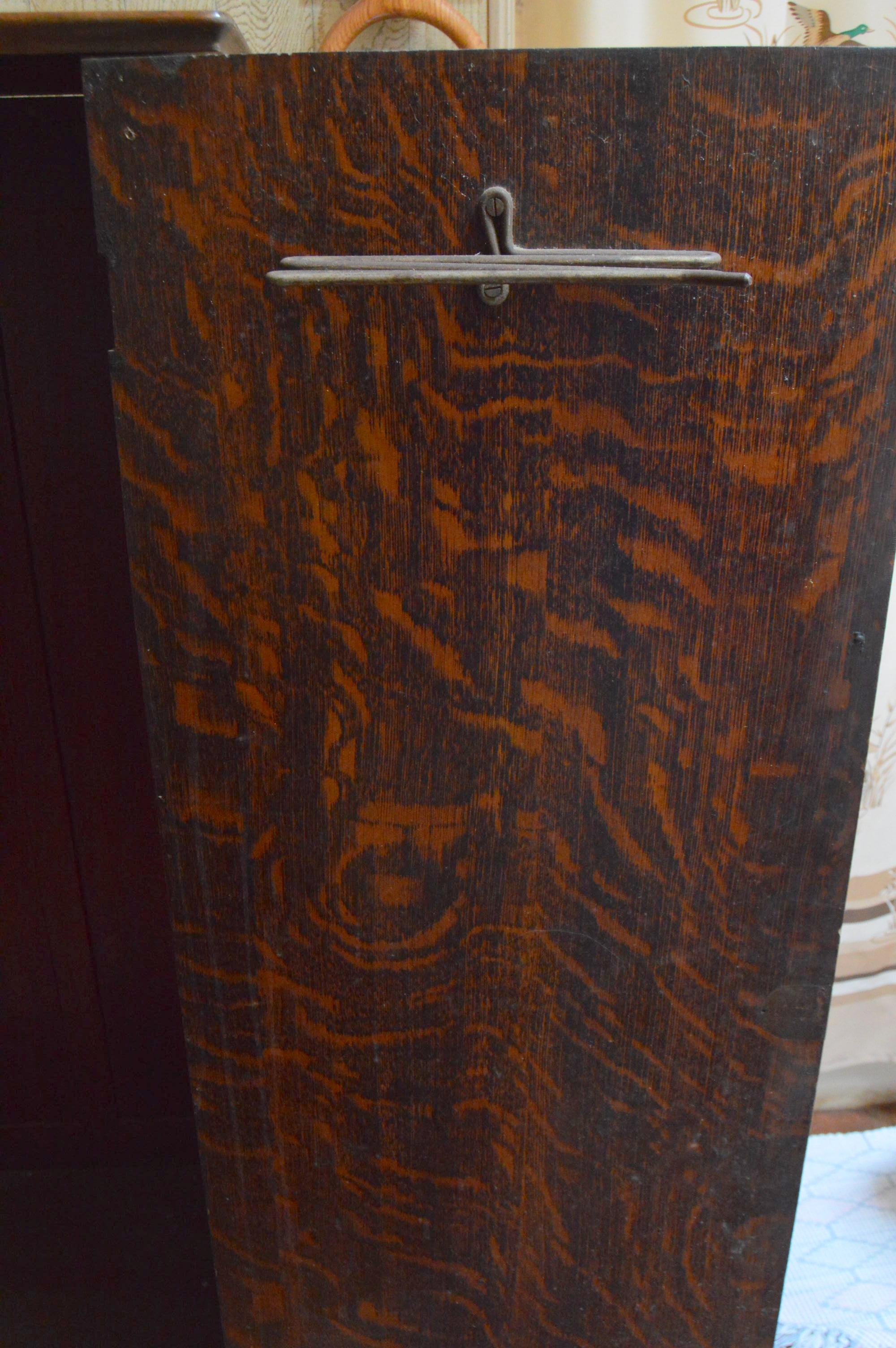 Vintage Chest Armoire Clothes Cabinet