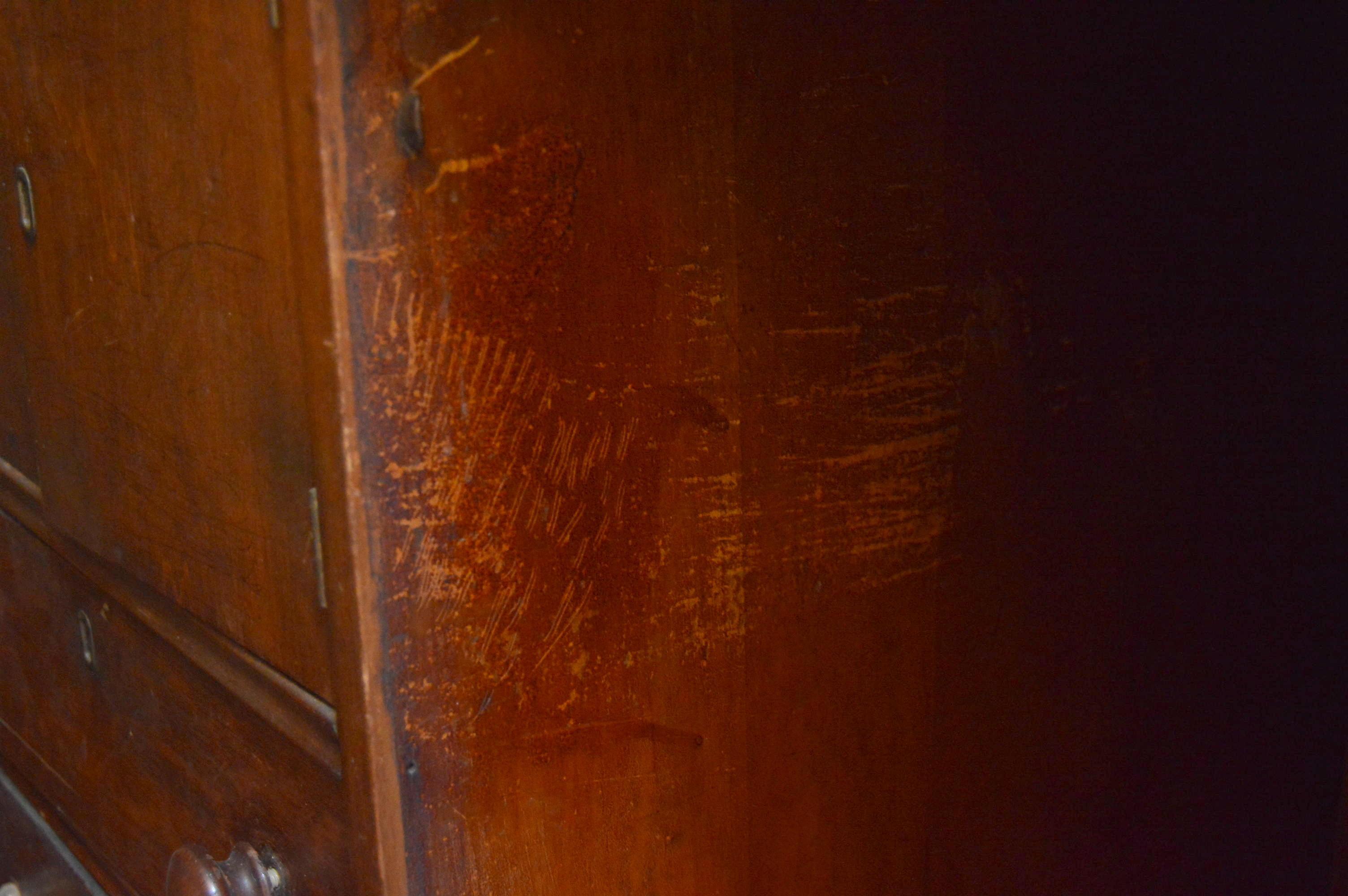 Vintage Chest Armoire Clothes Cabinet