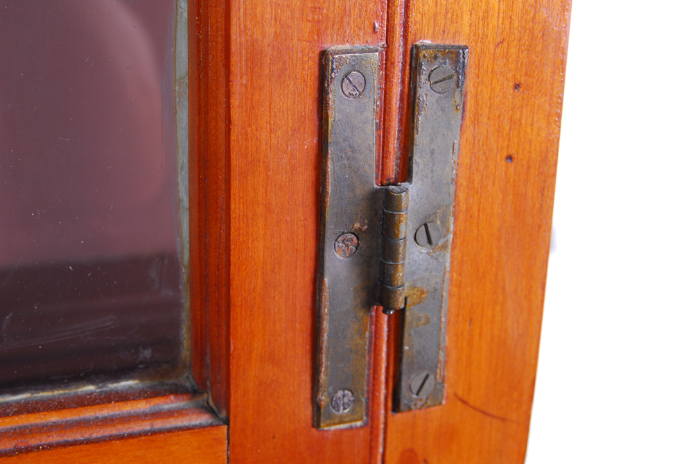 Antique Cherry Step Back Cupboard