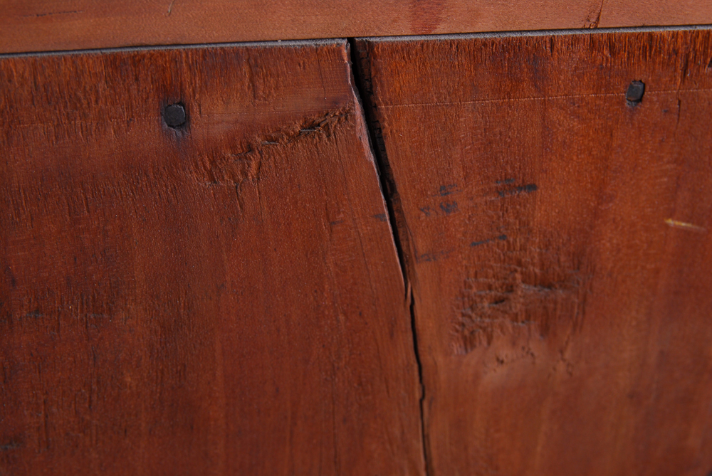 Antique Cherry Step Back Cupboard