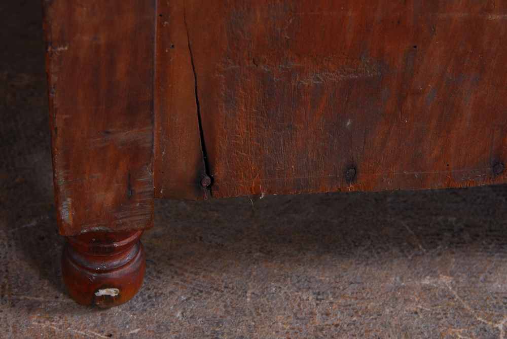 Antique Cherry Step Back Cupboard