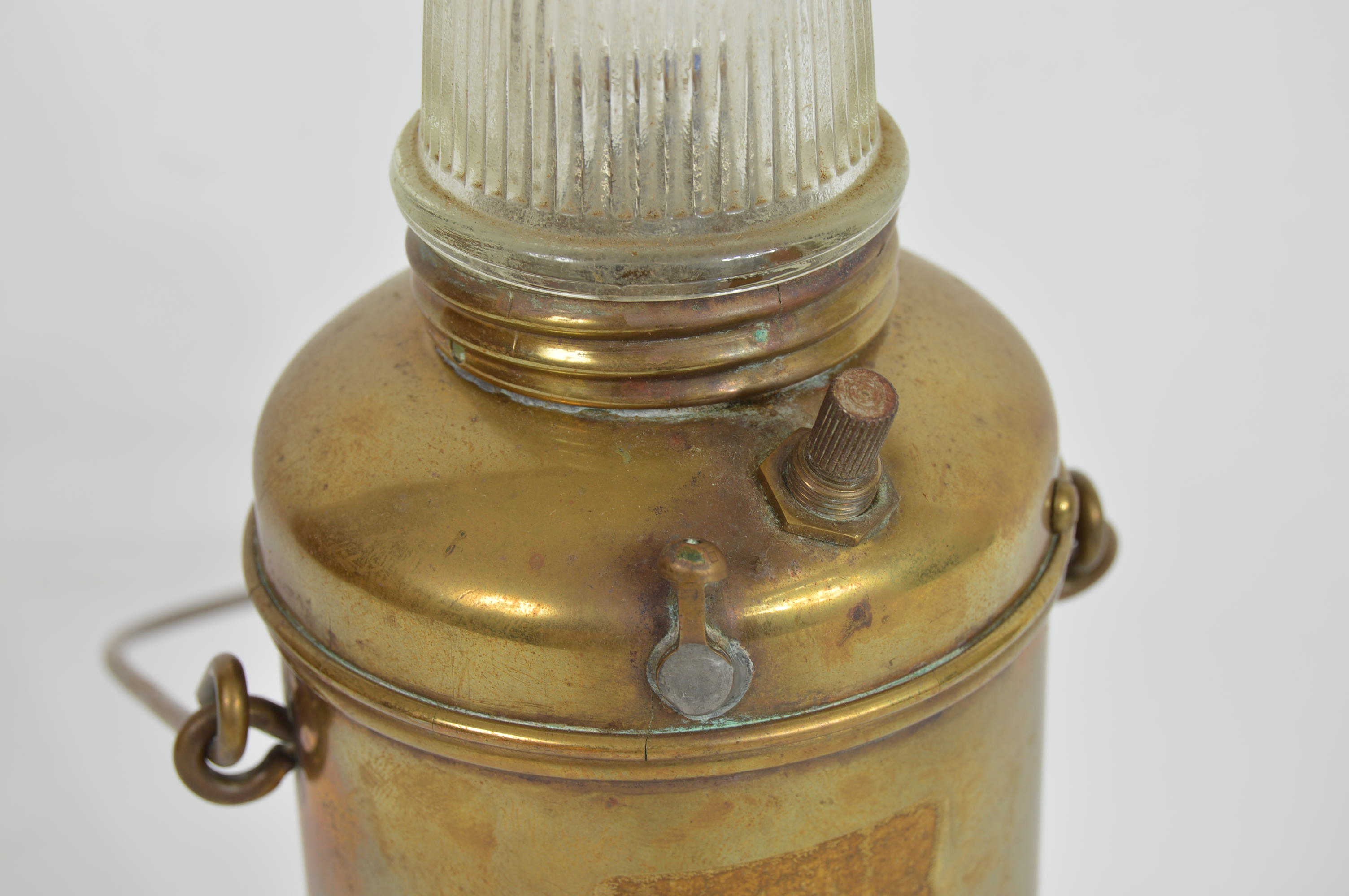 Vintage Brass Hanging Lantern