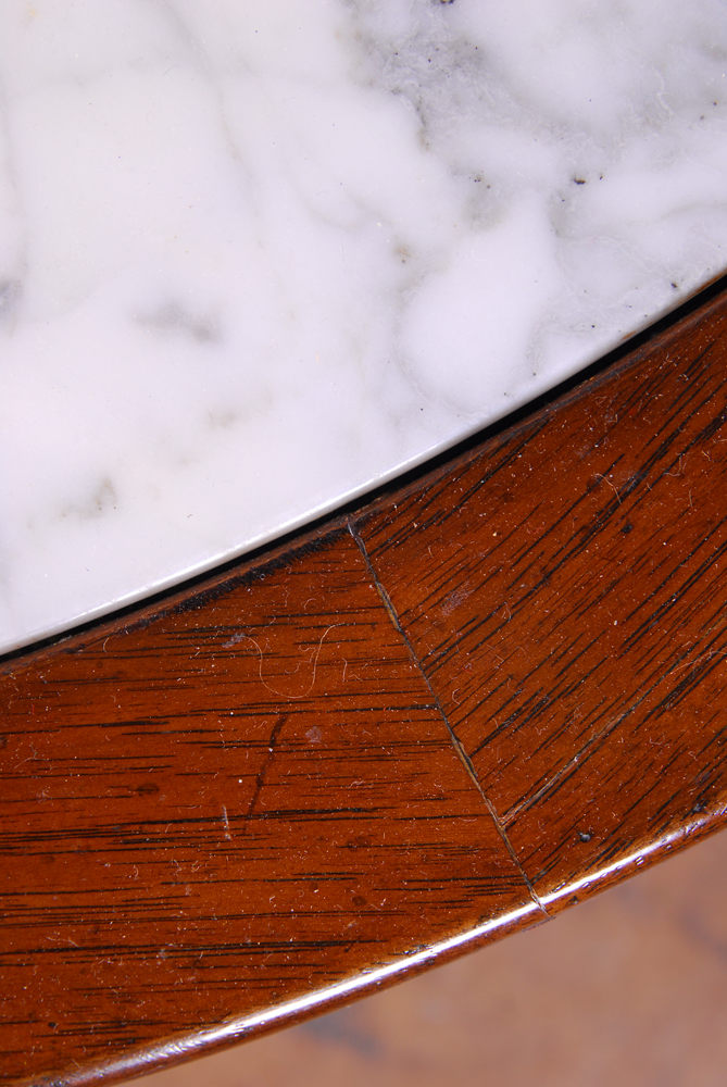 Drexel Marble Top Dining Table