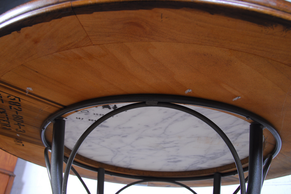 Drexel Marble Top Dining Table