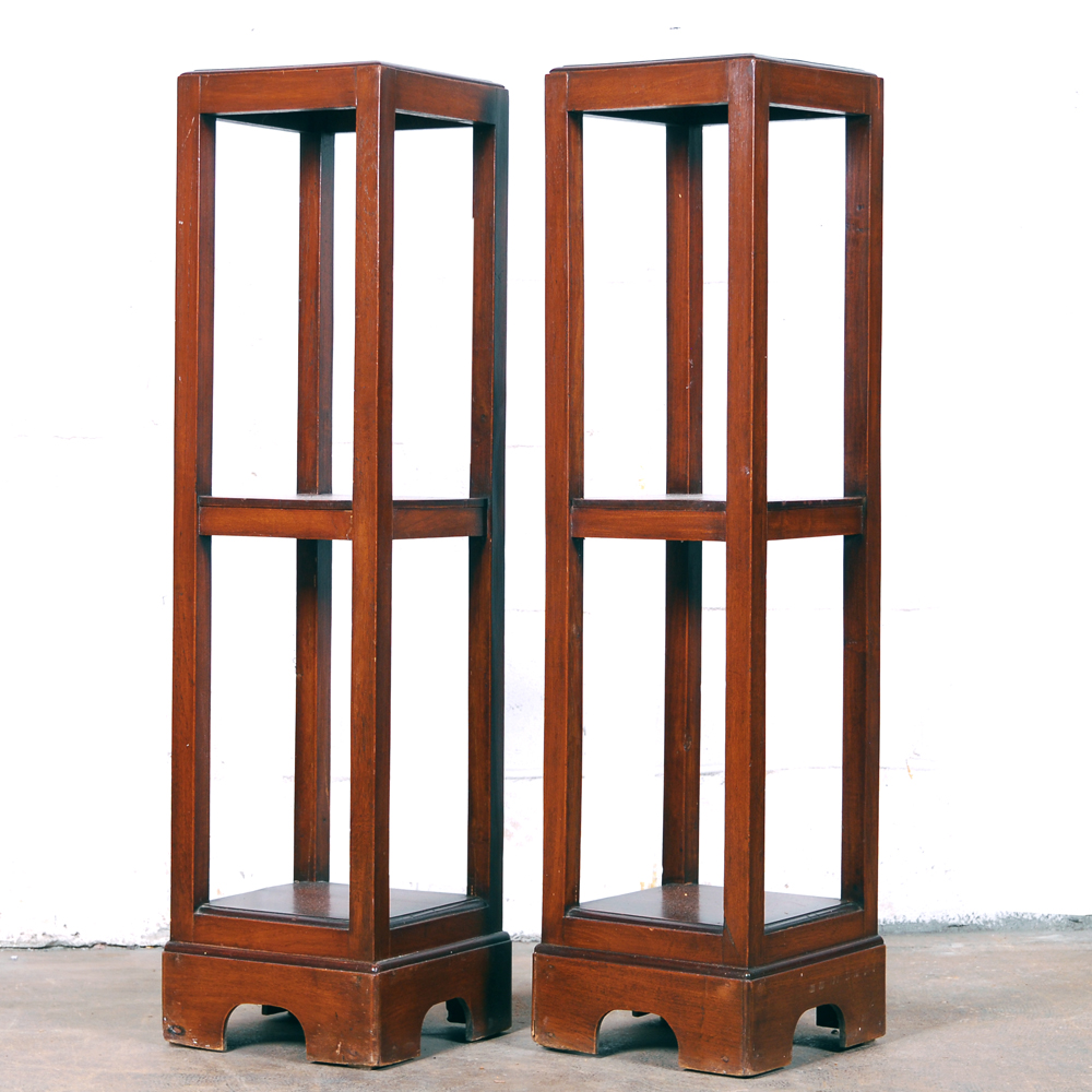 Wooden Display Shelves