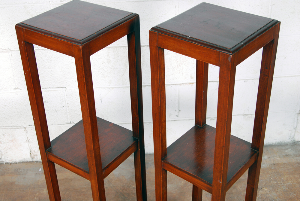 Wooden Display Shelves