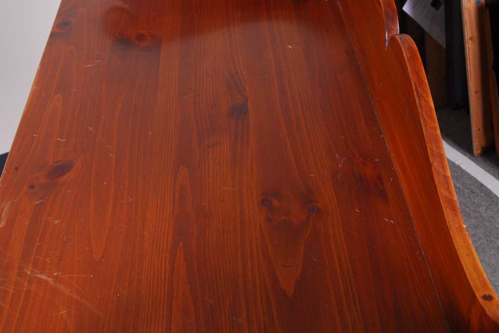 Ethan Allen Pine Side Table